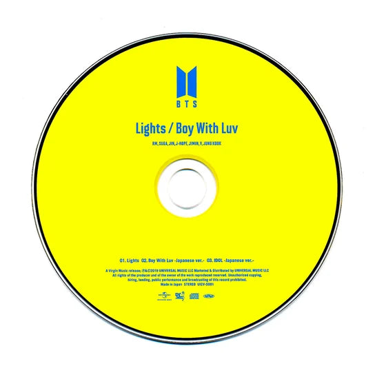 LIGHTS / BOY WITH LUV (STANDARD)