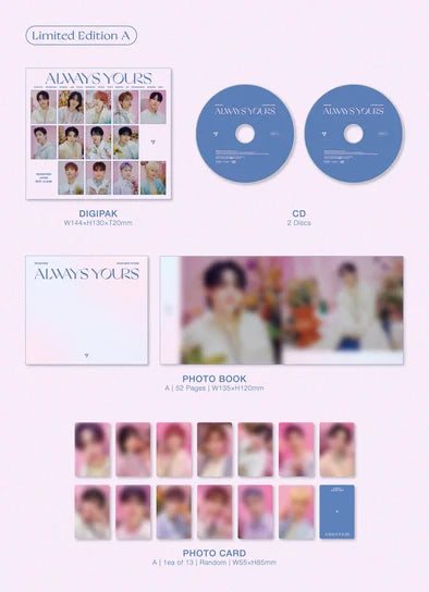 SEVENTEEN JAPAN BEST ALBUM (ALWAYS YOURS) (LIMITED EDITION A)