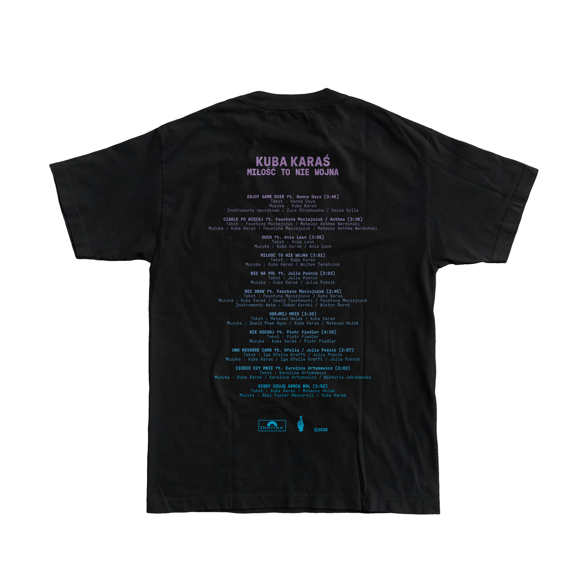 T-SHIRT "MIŁOŚĆ TO NIE WOJNA"