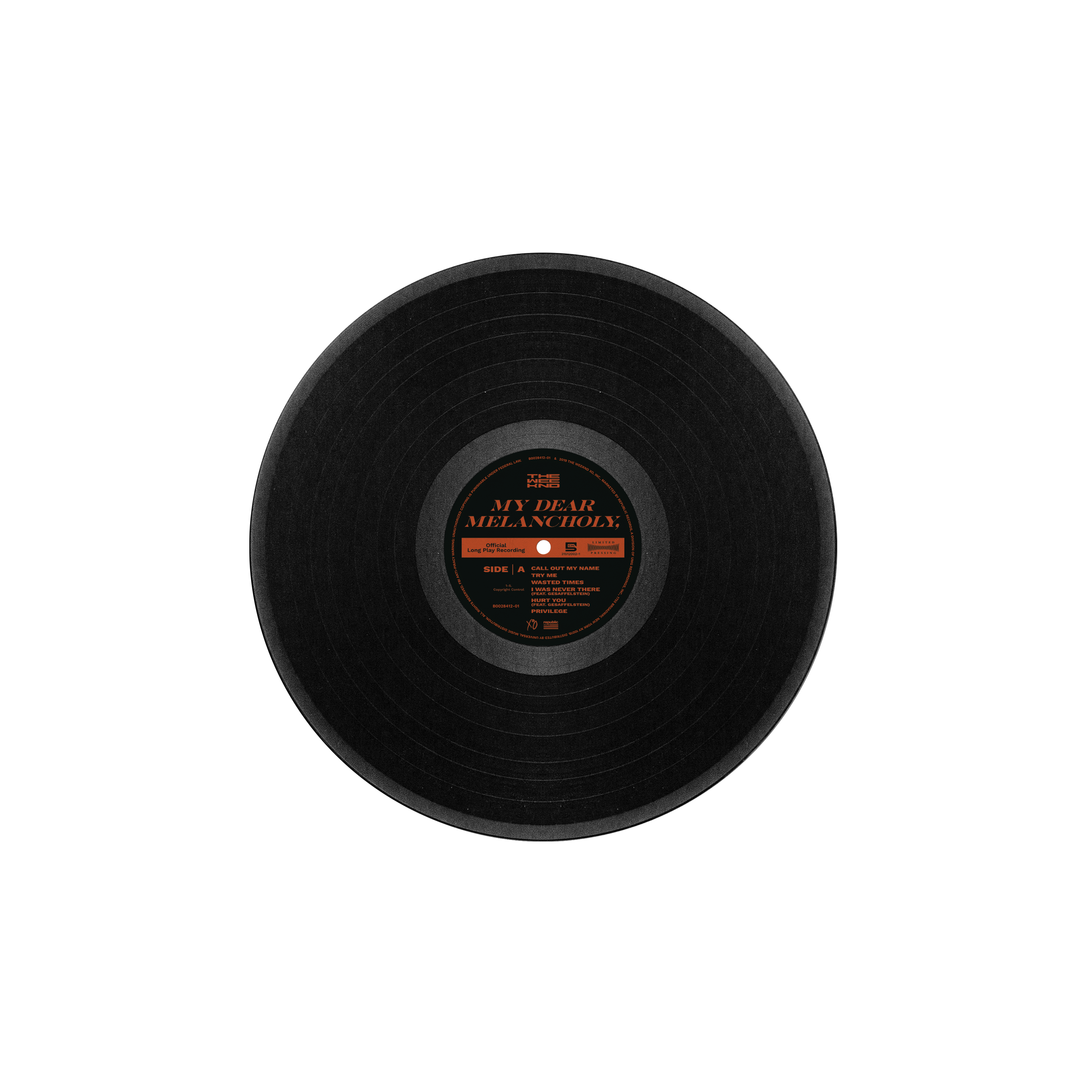 MY DEAR MELANCHOLY