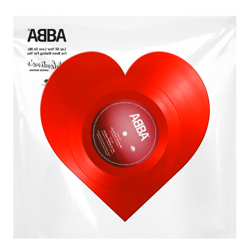 LAY ALL YOUR LOVE 12" (HEART SHAPED)