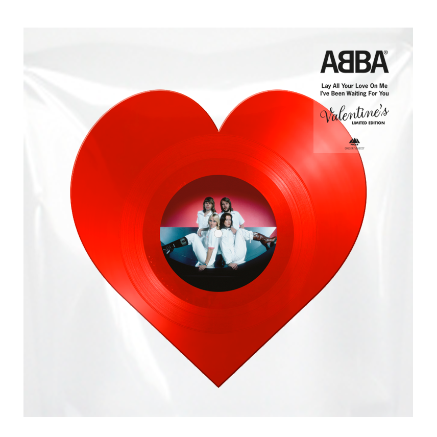 LAY ALL YOUR LOVE 12" (HEART SHAPED)
