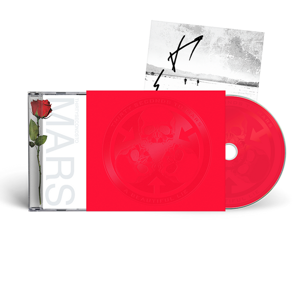 THIRTY SECONDS TO MARS - A BEAUTIFUL LIE (CD + PODPISANA KARTKA)
