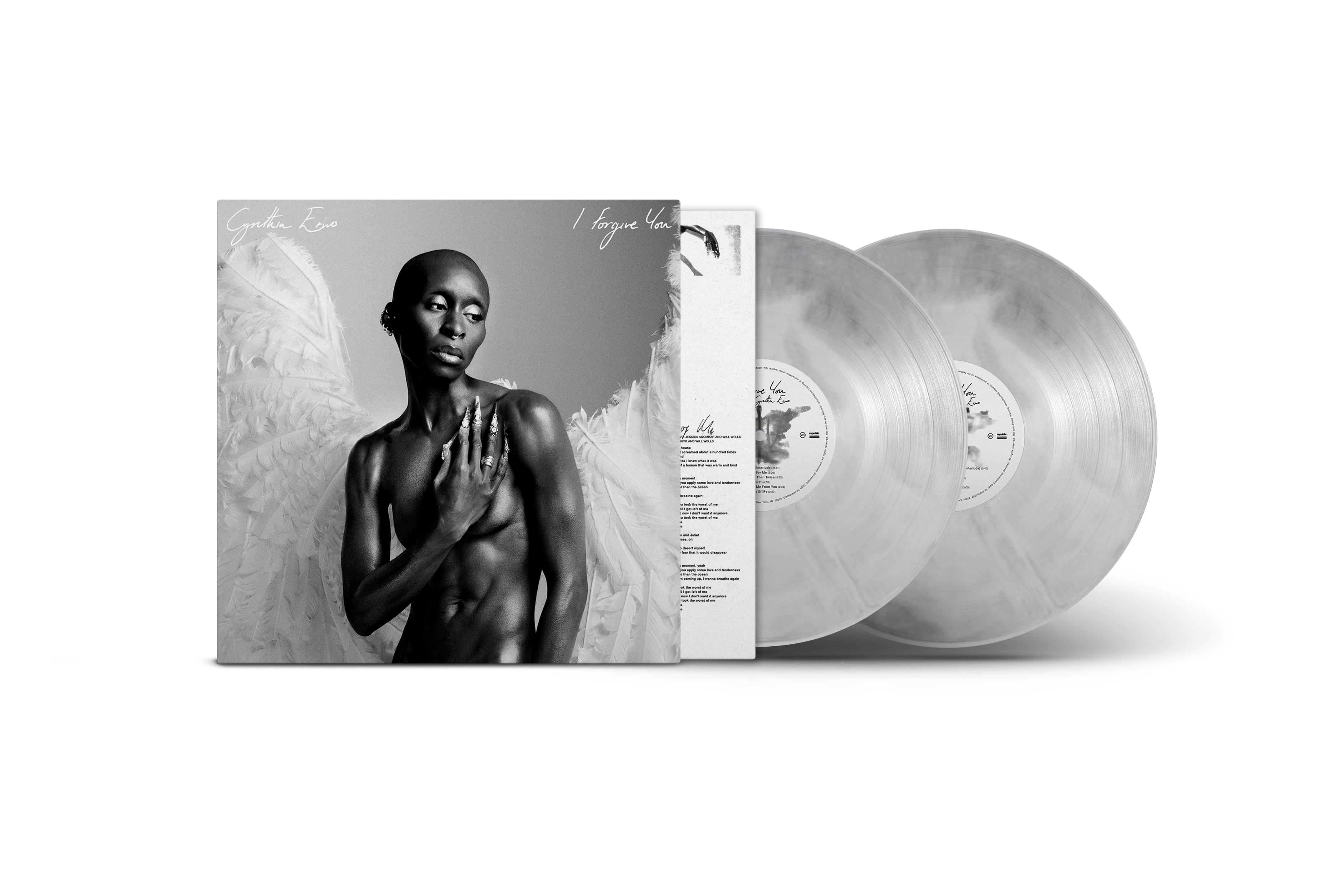 I FORGIVE YOU WHITE & GREY MARBLE