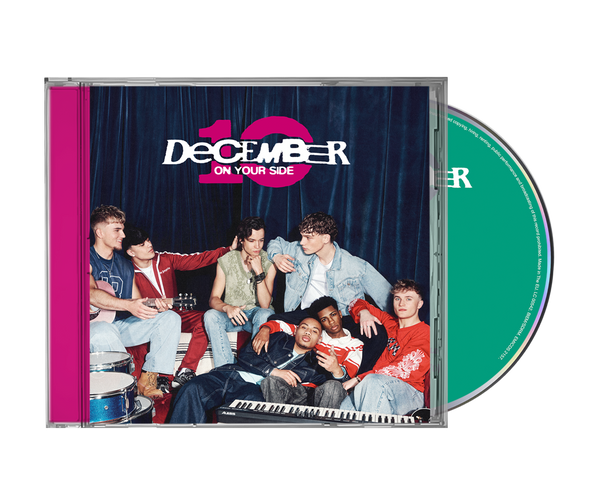 DECEMBER 10 - ON YOUR SIDE (MINT GREEN CD)
