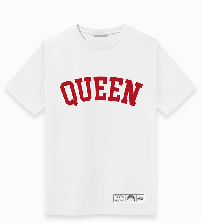 DODA - KOSZULKA QUEEN BIAŁA