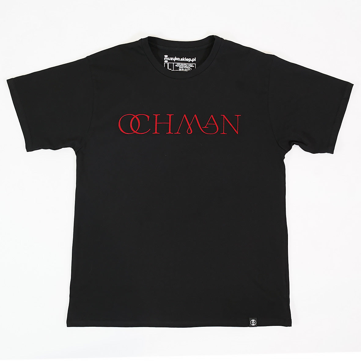 KOSZULKA UNISEX CZARNA - OCHMAN