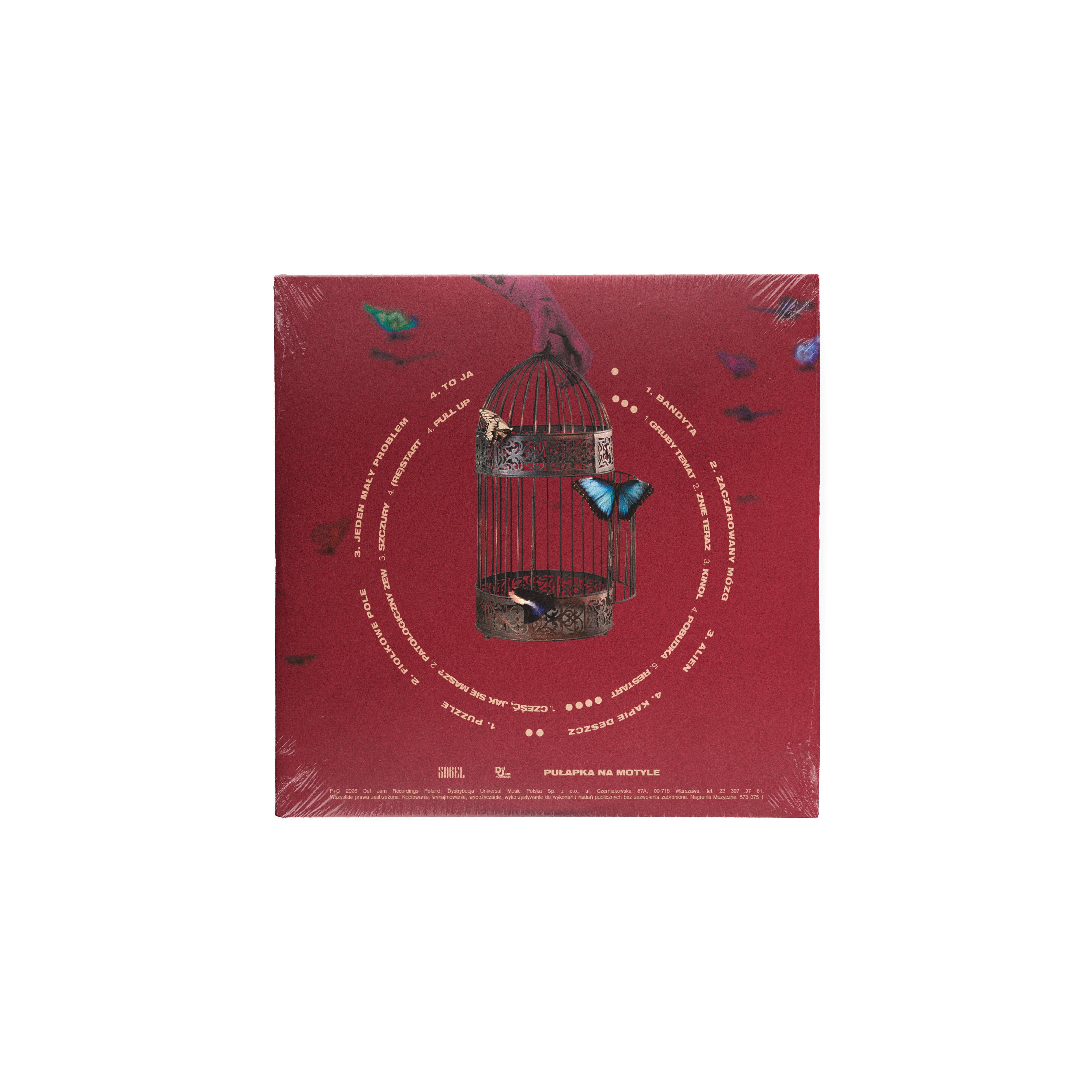 PUŁAPKA NA MOTYLE 2LP
