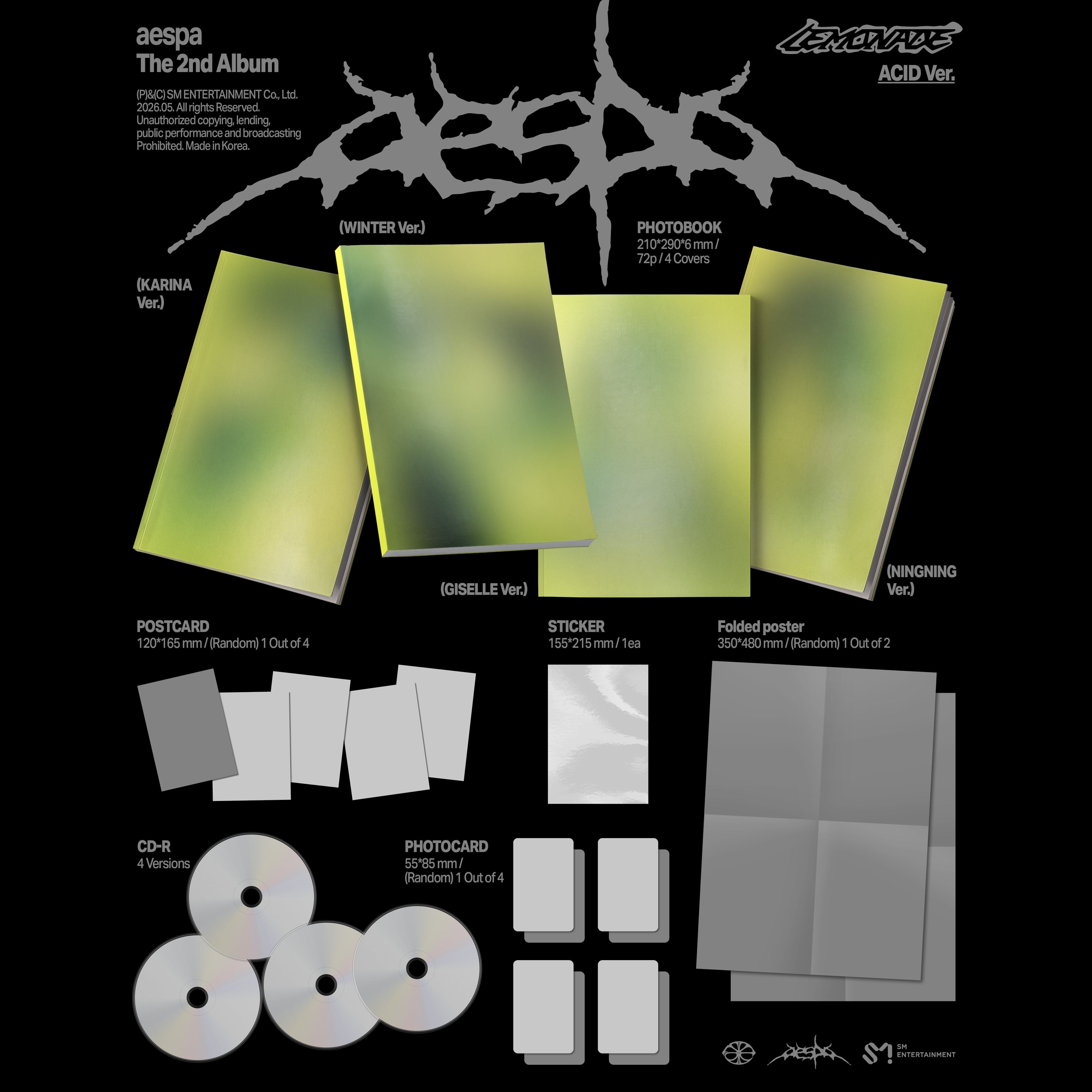 THE 2ND ALBUM 'LEMONADE' (ACID VER.)