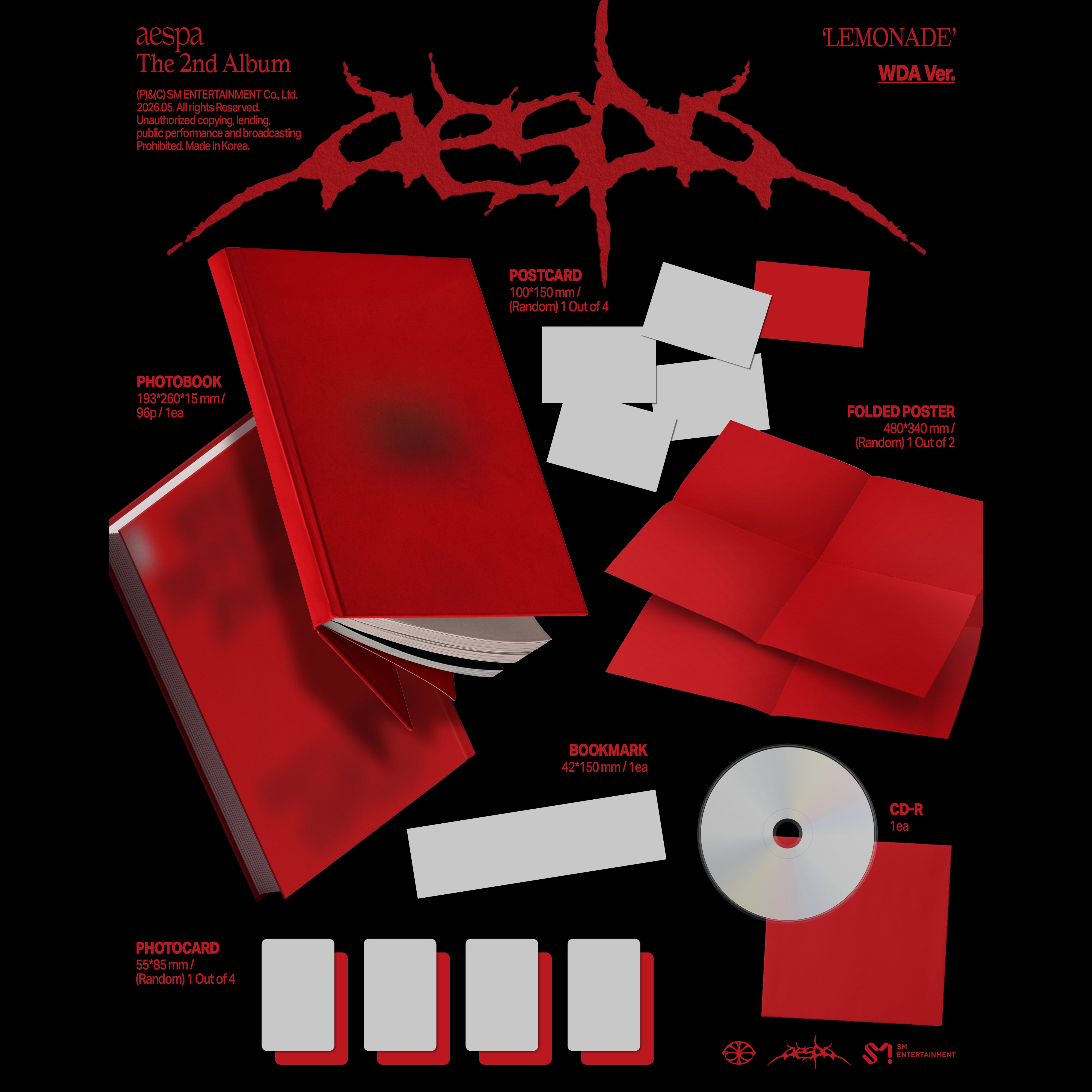 THE 2ND ALBUM 'LEMONADE' (WDA VER.)