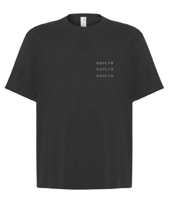 KATHIA - NIE CHCĘ BYĆ TU SAMA T-SHIRT CZARNY