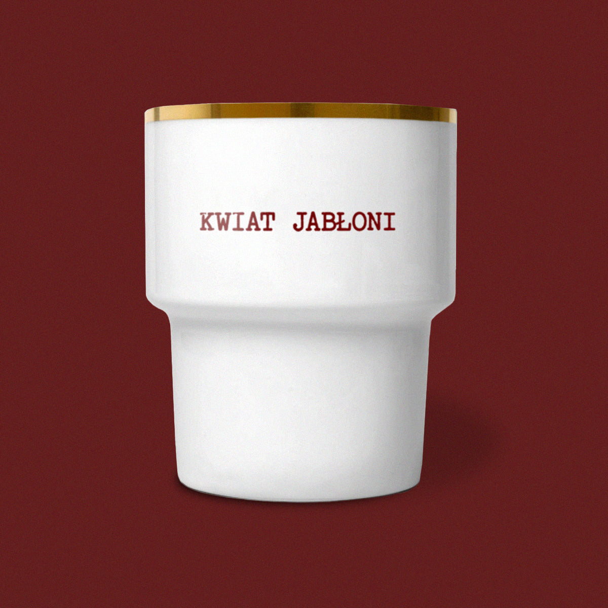 KWIAT JABŁONI X KUBEK