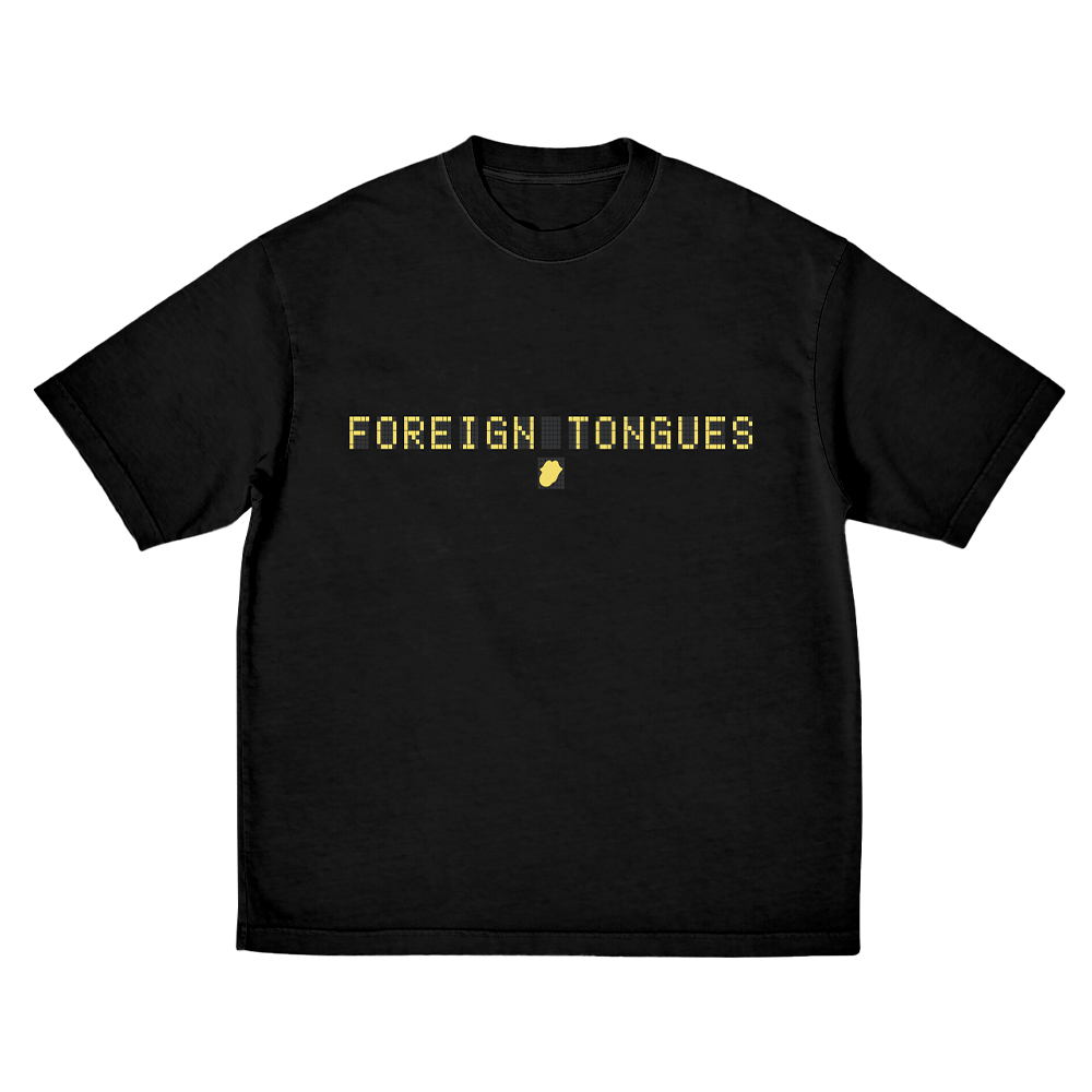 FOREIGN TONGUES TRACKLIST T-SHIRT