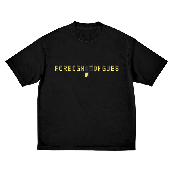 THE ROLLING STONES - FOREIGN TONGUES TRACKLIST T-SHIRT (MERCH)