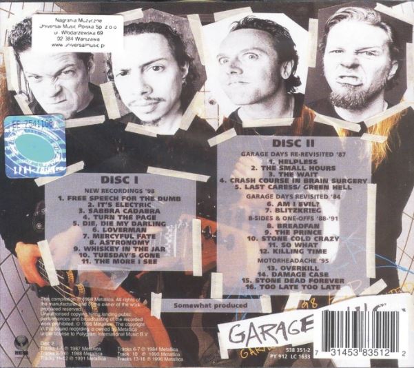 GARAGE INC
