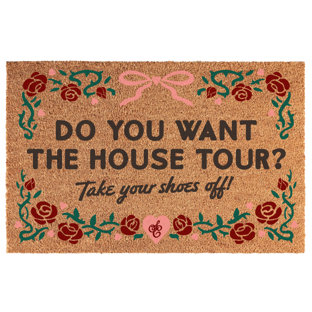 HOUSE TOUR DOOR MAT