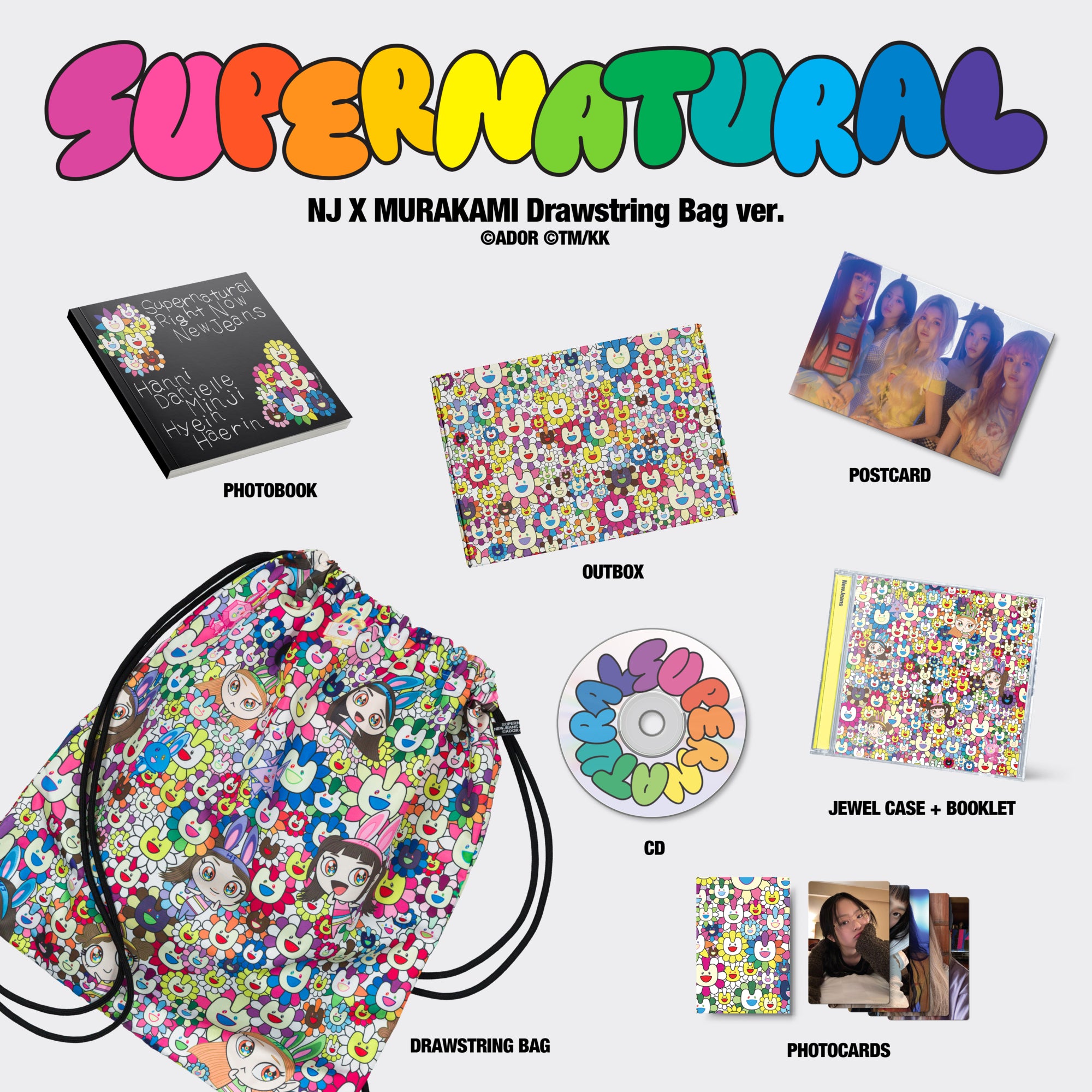 NEWJEANS 'SUPERNATURAL' NJ X MURAKAMI VER.