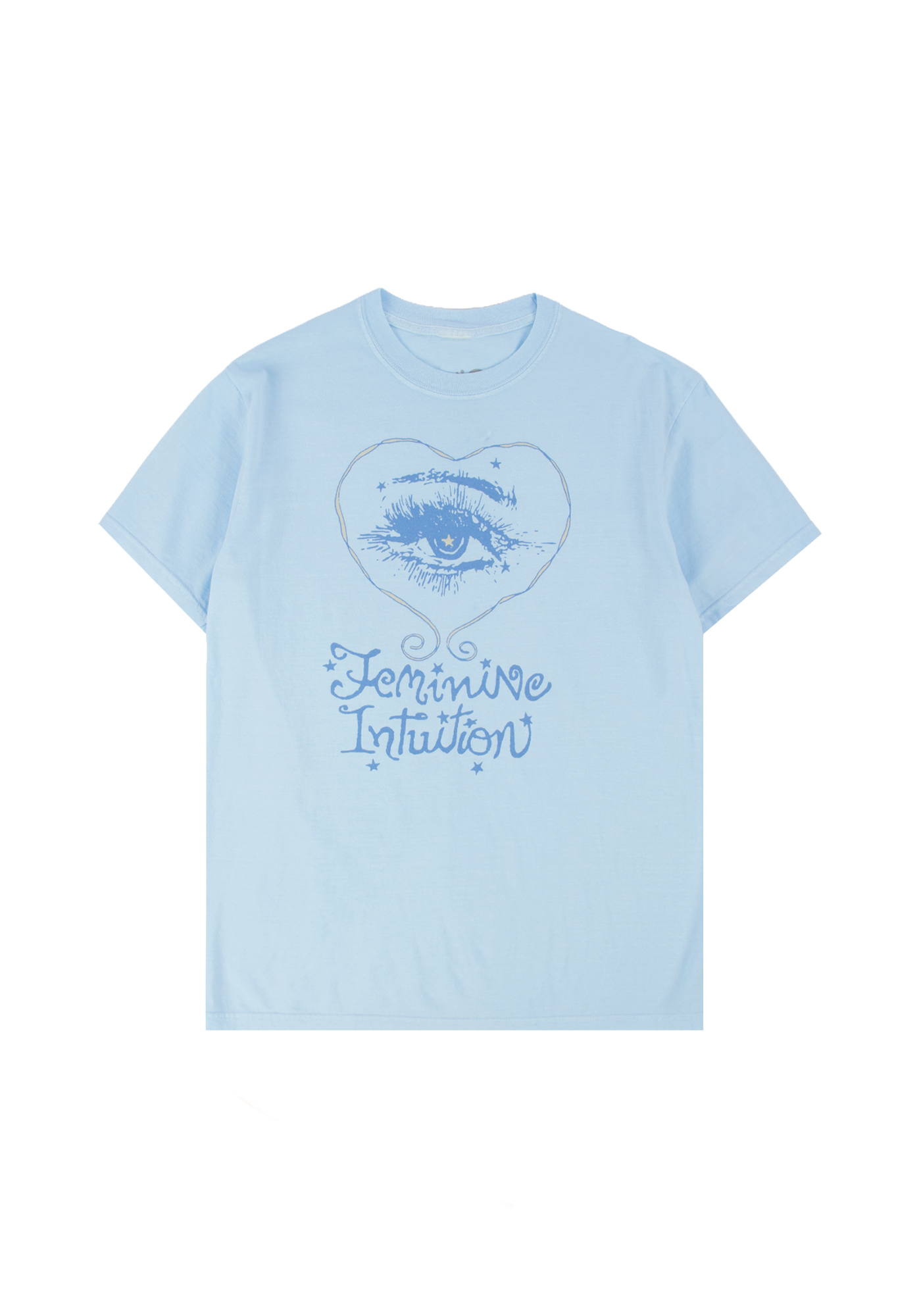 feminine oversized intuition t-shirt