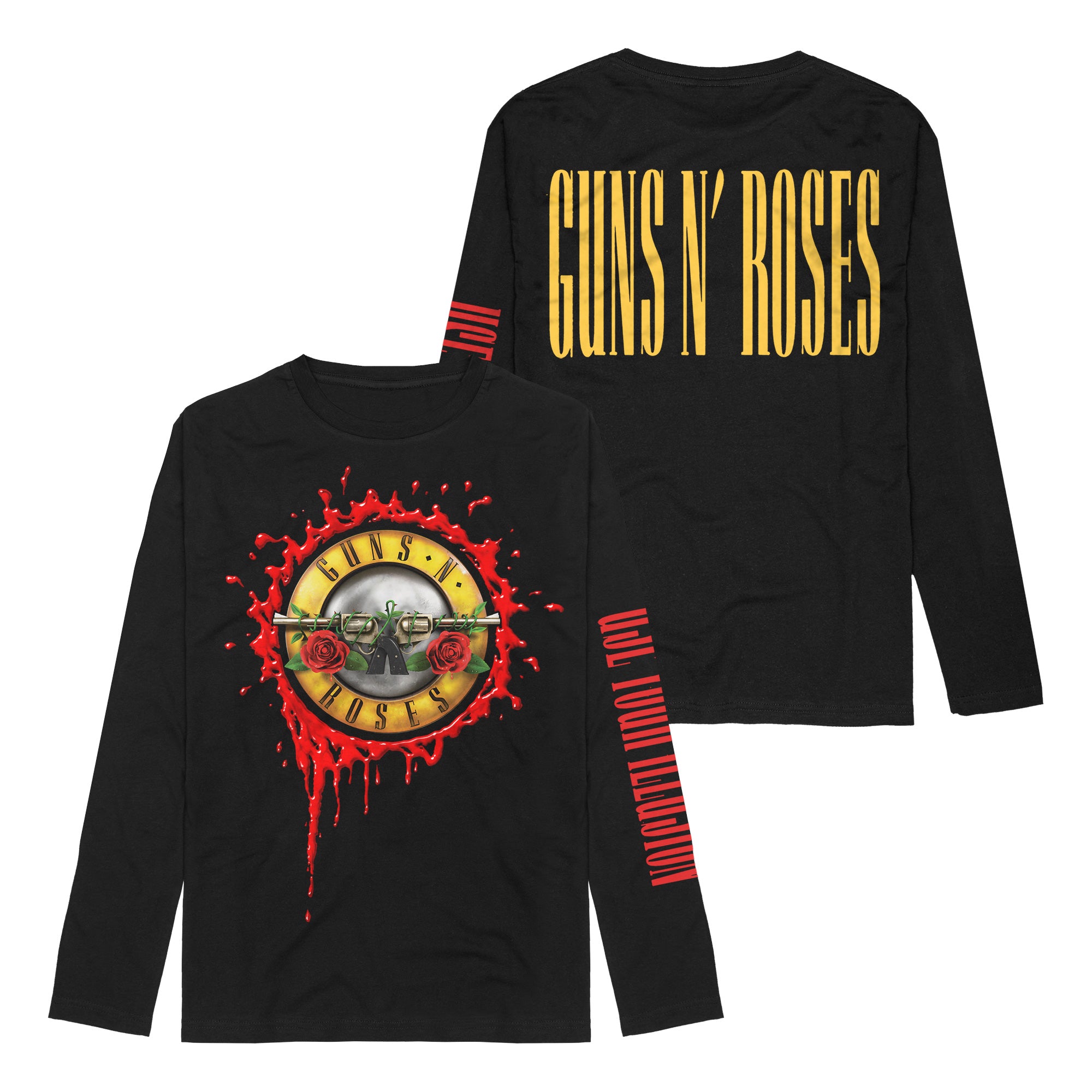 BLUZKA Z DŁUGIM RĘKAWEM GUNS N' ROSES - BLOODY BULLET