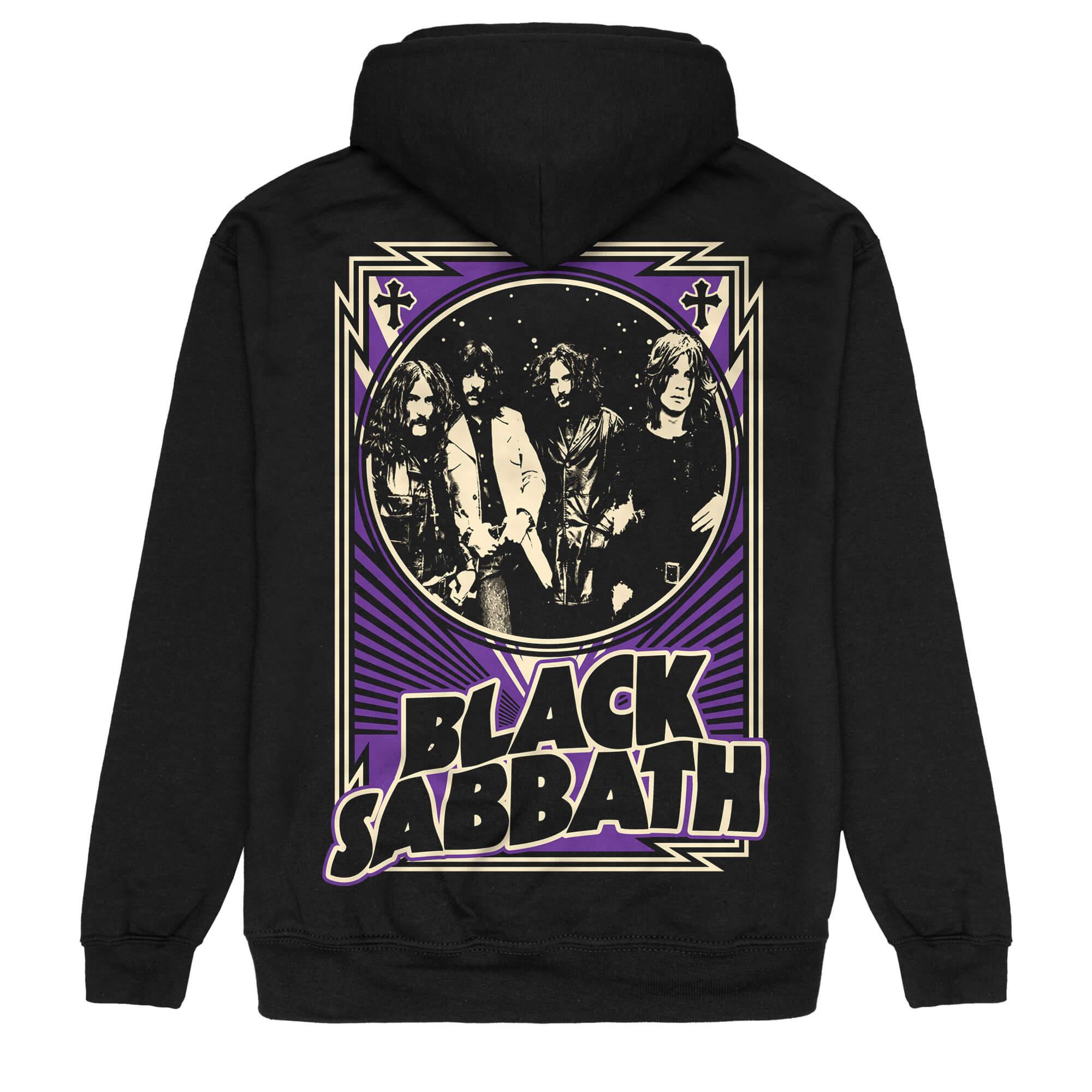 BLUZA Z KAPTUREM BLACK SABBATH - VINTAGE PHOTO CROSS