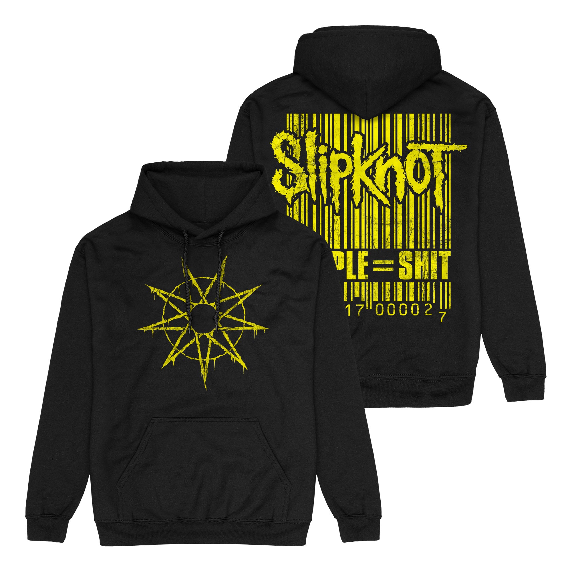 BLUZA Z KAPTUREM SLIPKNOT - PEOPLE BARCODE