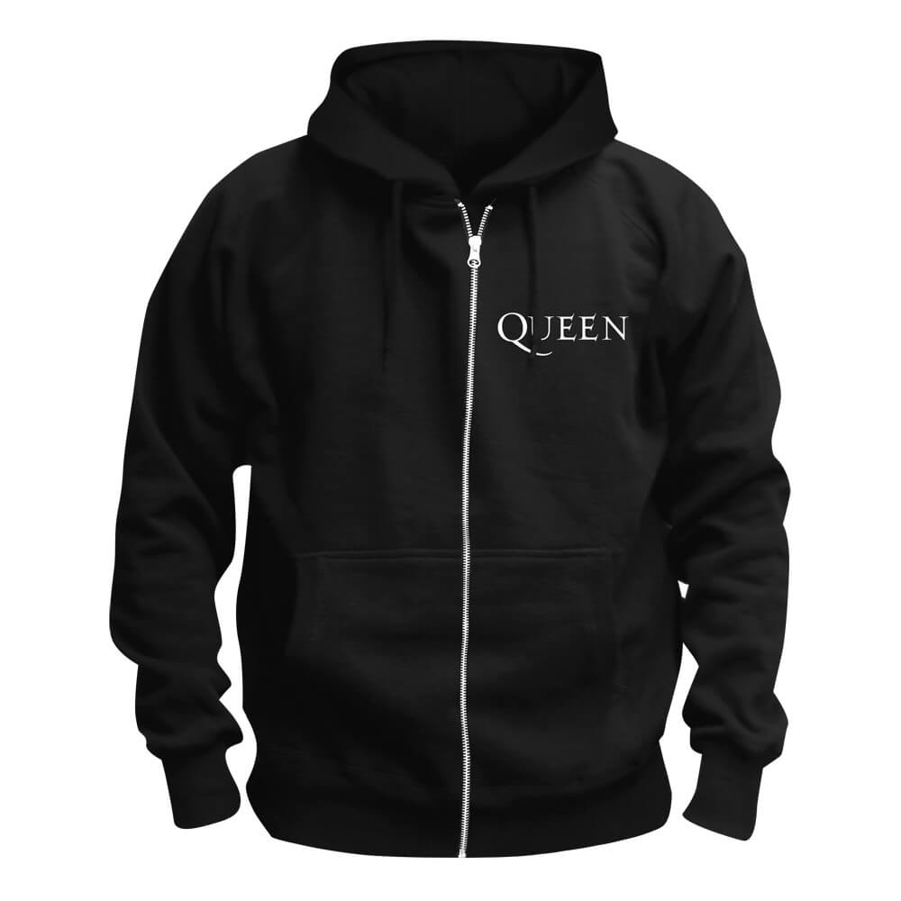 BLUZA Z KAPTUREM QUEEN - CREST LOGO