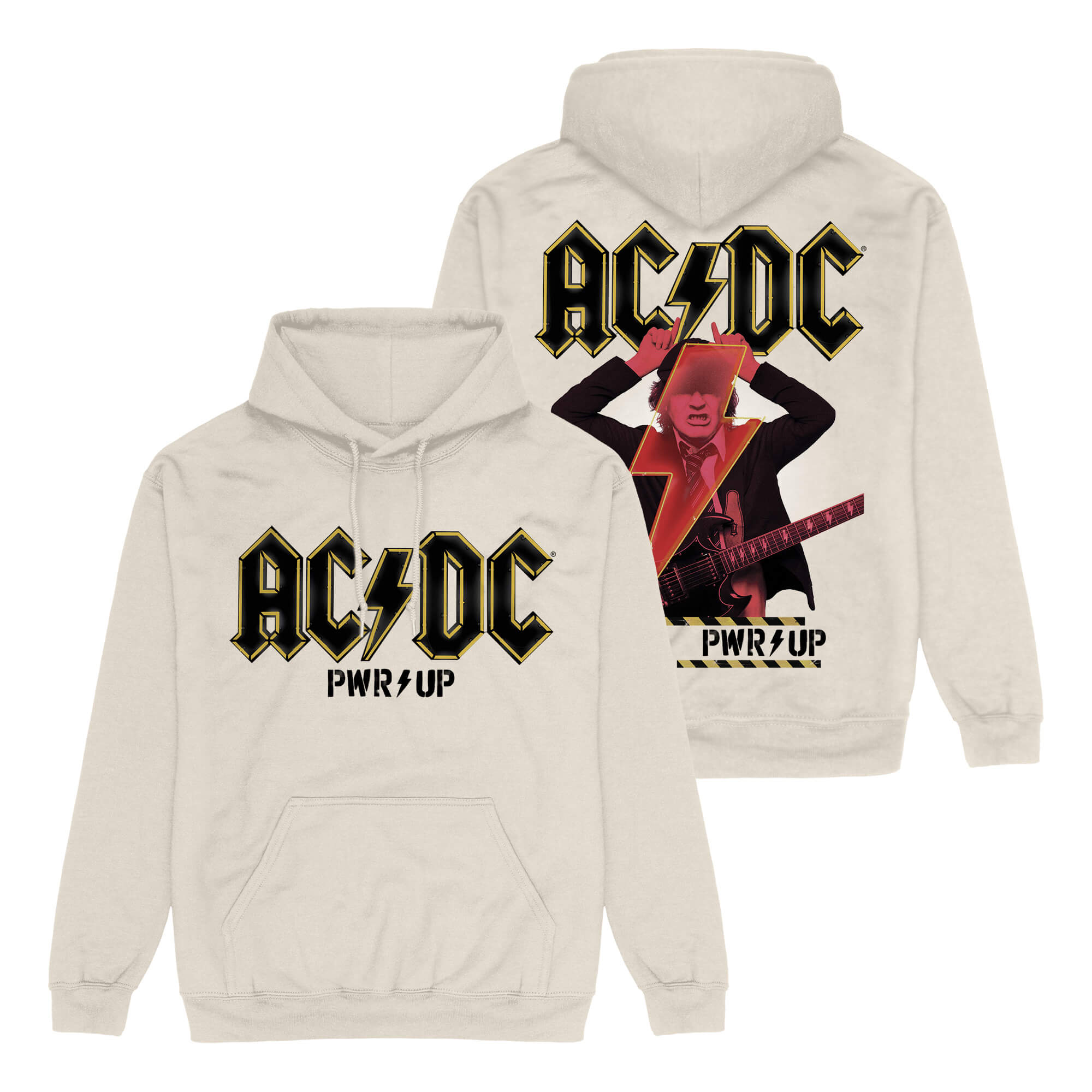 BLUZA Z KAPTUREM AC/DC - PWRUP ANGUS DEVIL