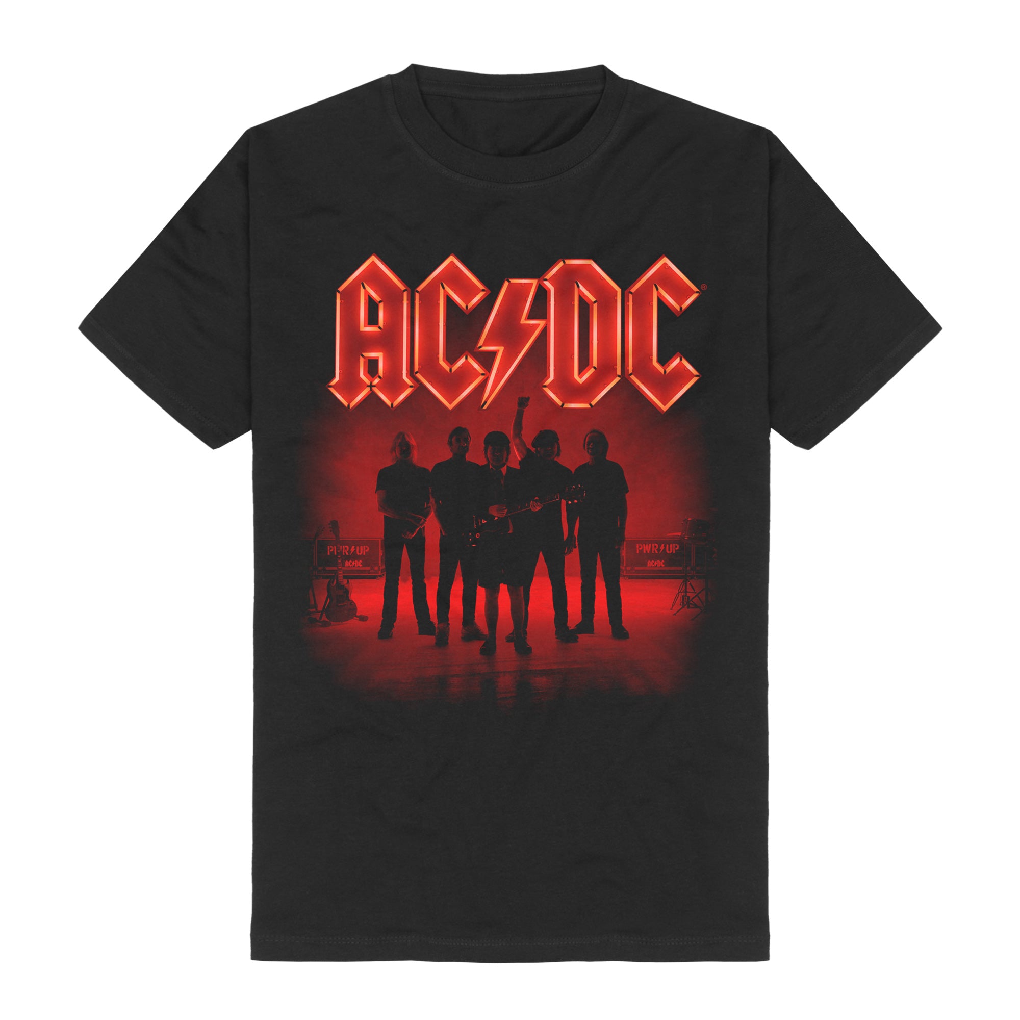 KOSZULKA AC/DC - PWRUP BAND SILHOUETTE