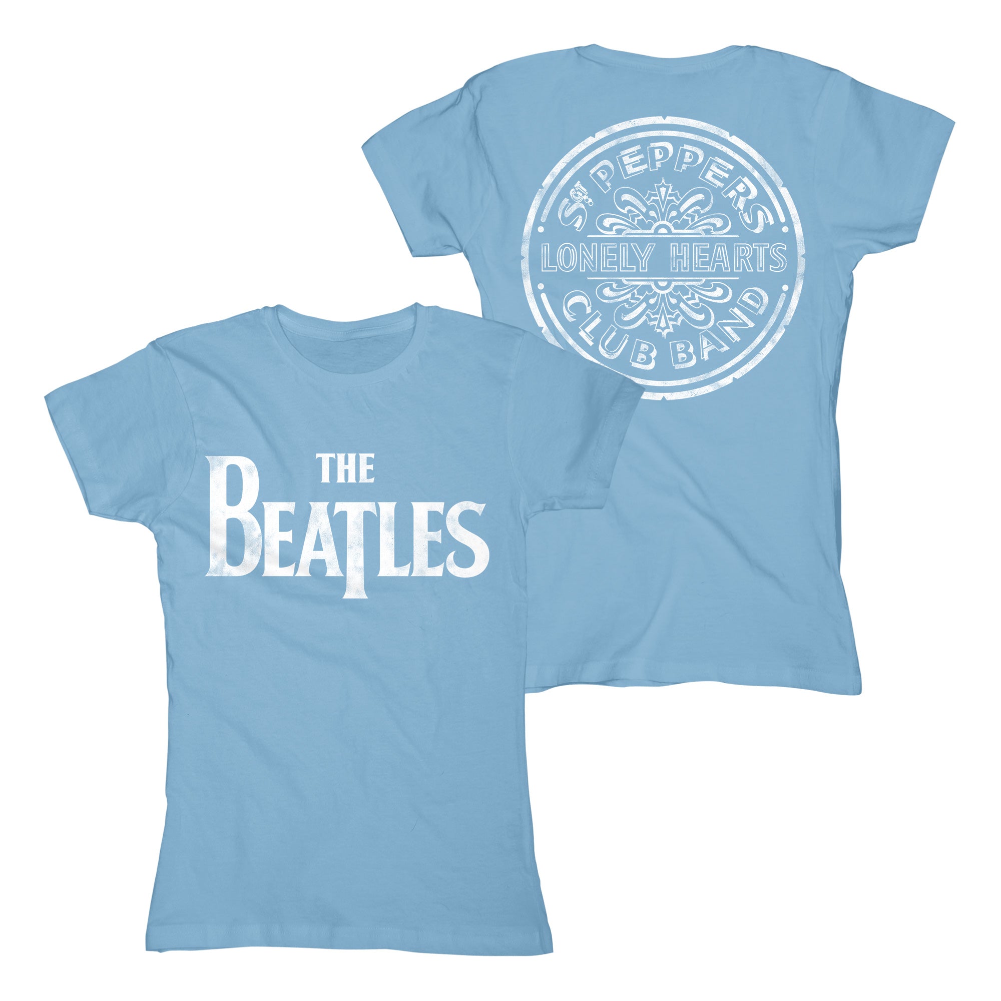 KOSZULKA DAMSKA THE BEATLES - SGT PEPPERS DISTRESSED