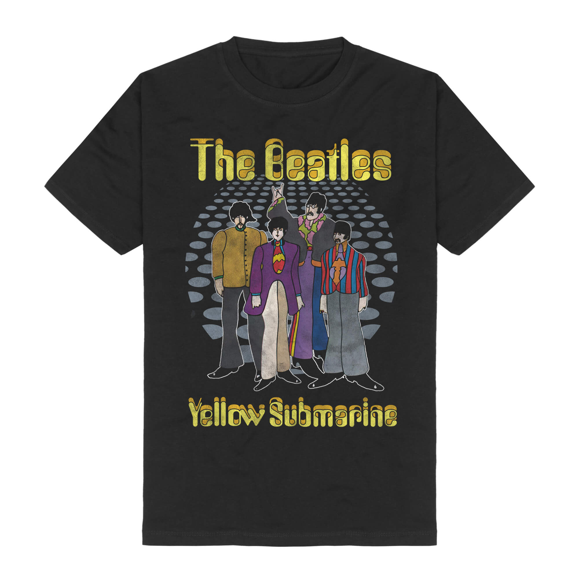 KOSZULKA THE BEATLES - YELLOW SUBMARINE GROOVY DOTS