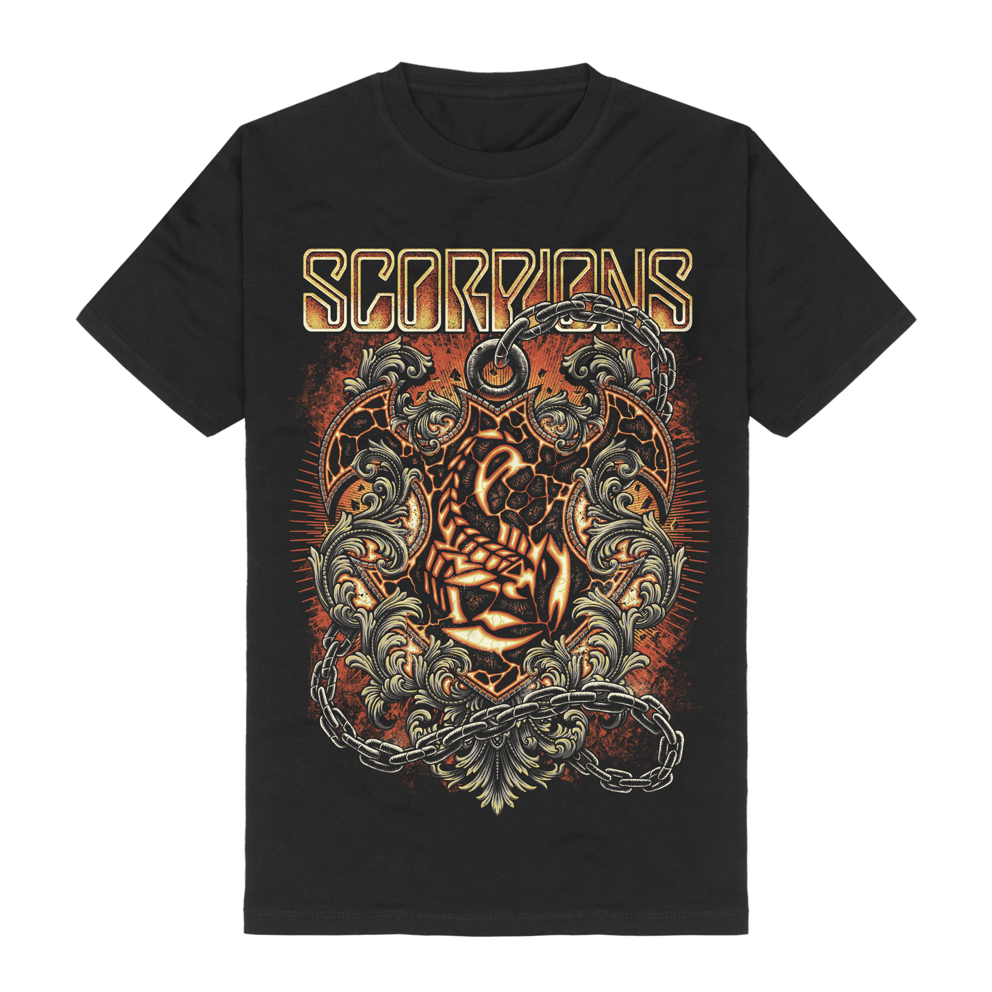 KOSZULKA SCORPIONS - CREST IN CHAINS