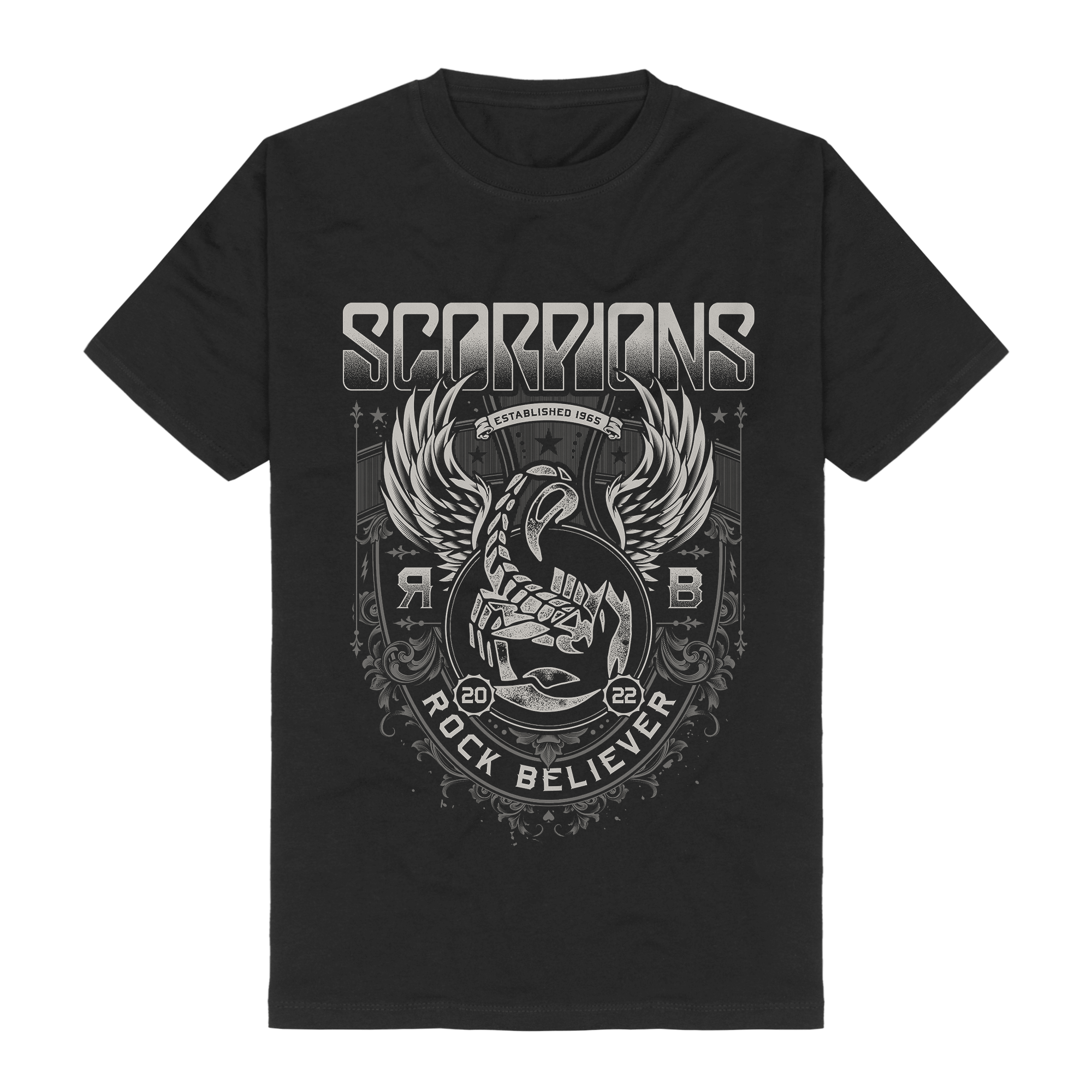 KOSZULKA SCORPIONS - ROCK BELIEVER ORNAMENTS