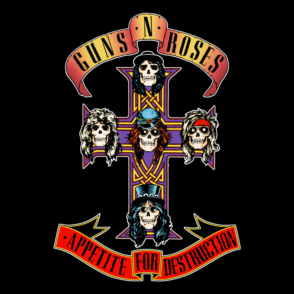 KOSZULKA GUNS N' ROSES - APPETITE ALBUM COVER