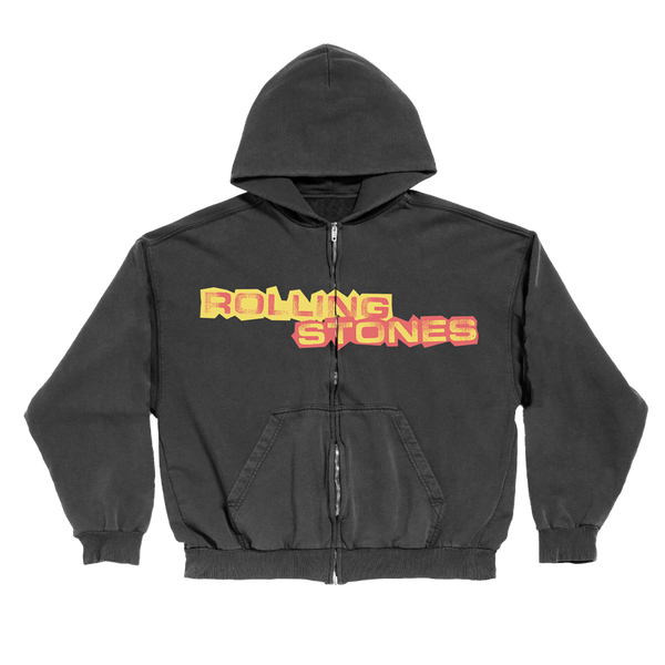 THE ROLLING STONES - FOREIGN TONGUES ZIP HOODIE (MERCH)