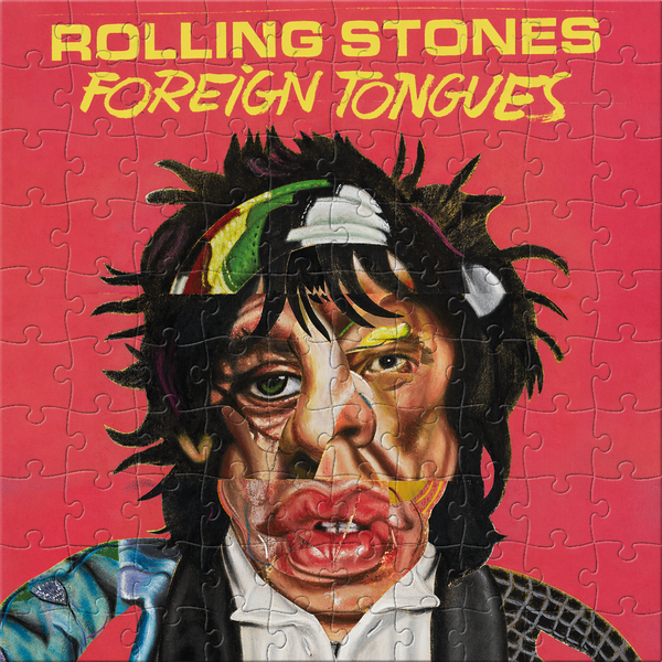THE ROLLING STONES - FOREIGN TONGUES JIGSAW (MERCH)
