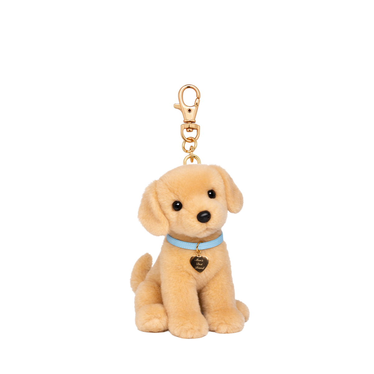 MAN'S BEST FRIEND PUPPY KEYCHAIN
