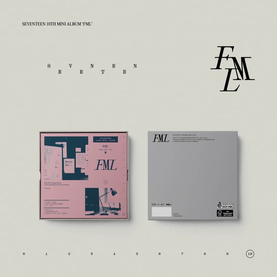 SEVENTEEN 10TH MINI ALBUM FML (FADED MONO LIFE)