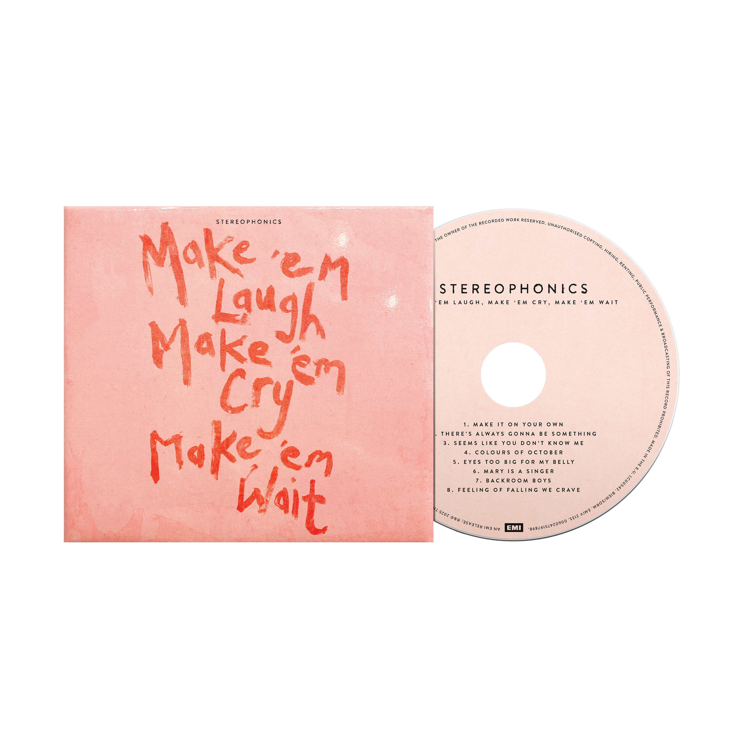 MAKE 'EM LAUGH, MAKE 'EM CRY, MAKE 'EM WAIT