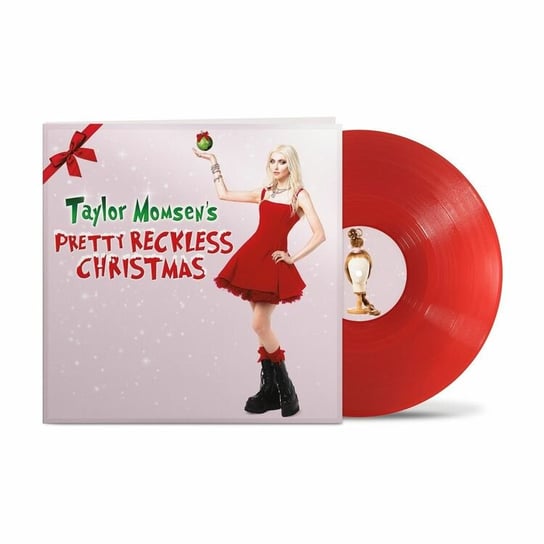 TAYLOR MOMSEN'S PRETTY RECKLESS CHRISTMAS WIDE RETAIL VINYL / TRANSLUCENT RUBY VARIANT
