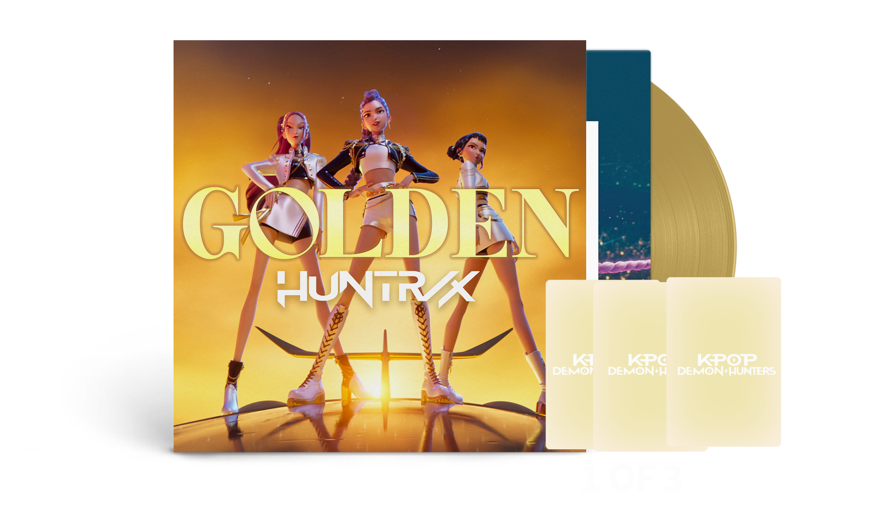KPOP DEMON HUNTERS (SOUNDTRACK FROM THE NETFLIX FILM) GOLDEN