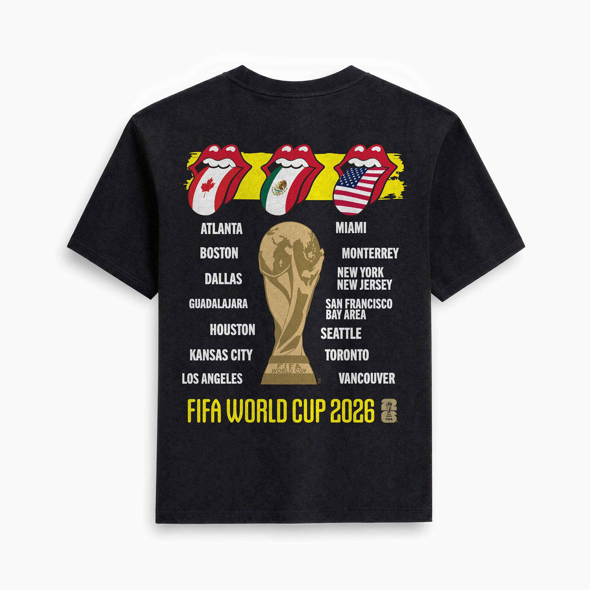 THE ROLLING STONES X FIFA WORLD CUP 2026 ™ GLOBAL VOODOO T-SHIRT