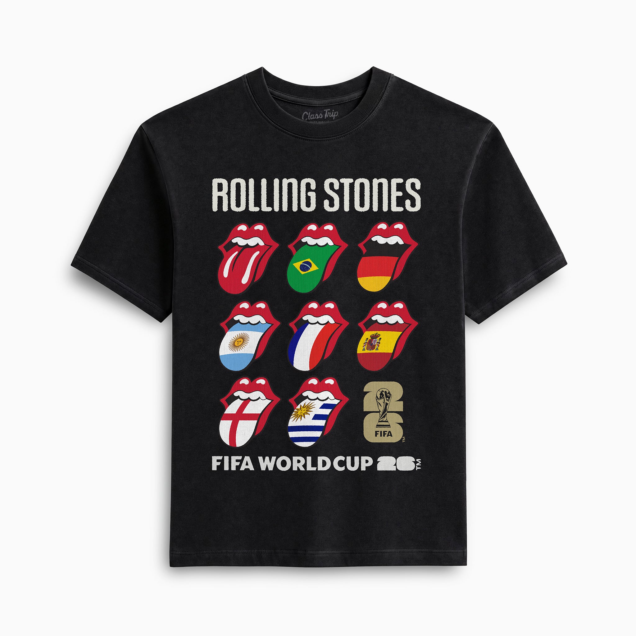 THE ROLLING STONES X FIFA WORLD CUP 2026 ™ GLOBAL VOODOO T-SHIRT