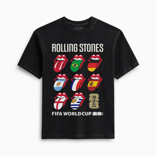 THE ROLLING STONES - THE ROLLING STONES X FIFA WORLD CUP 2026 ™ GLOBAL VOODOO T-SHIRT (MERCH)