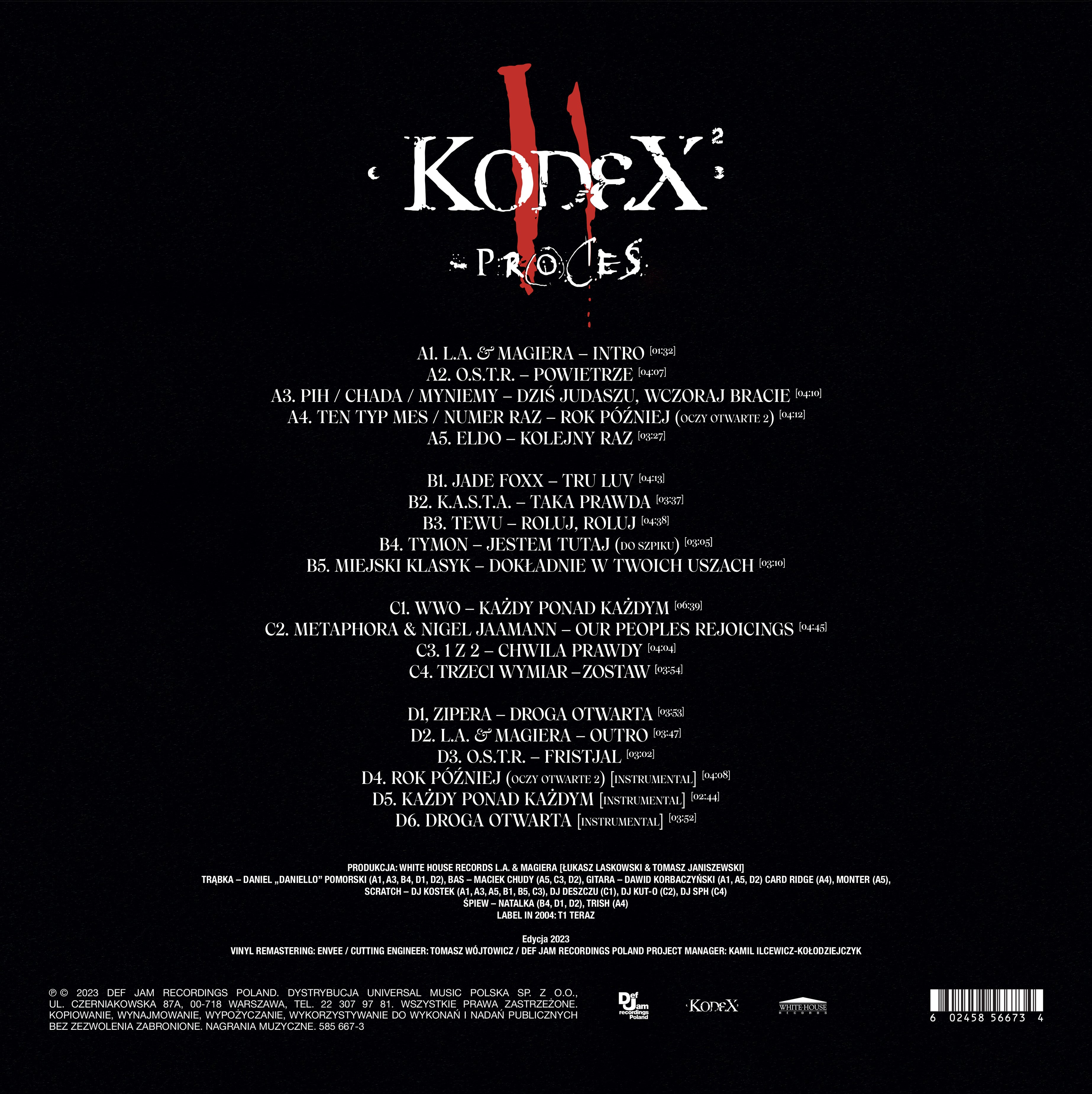KODEX II: PROCES