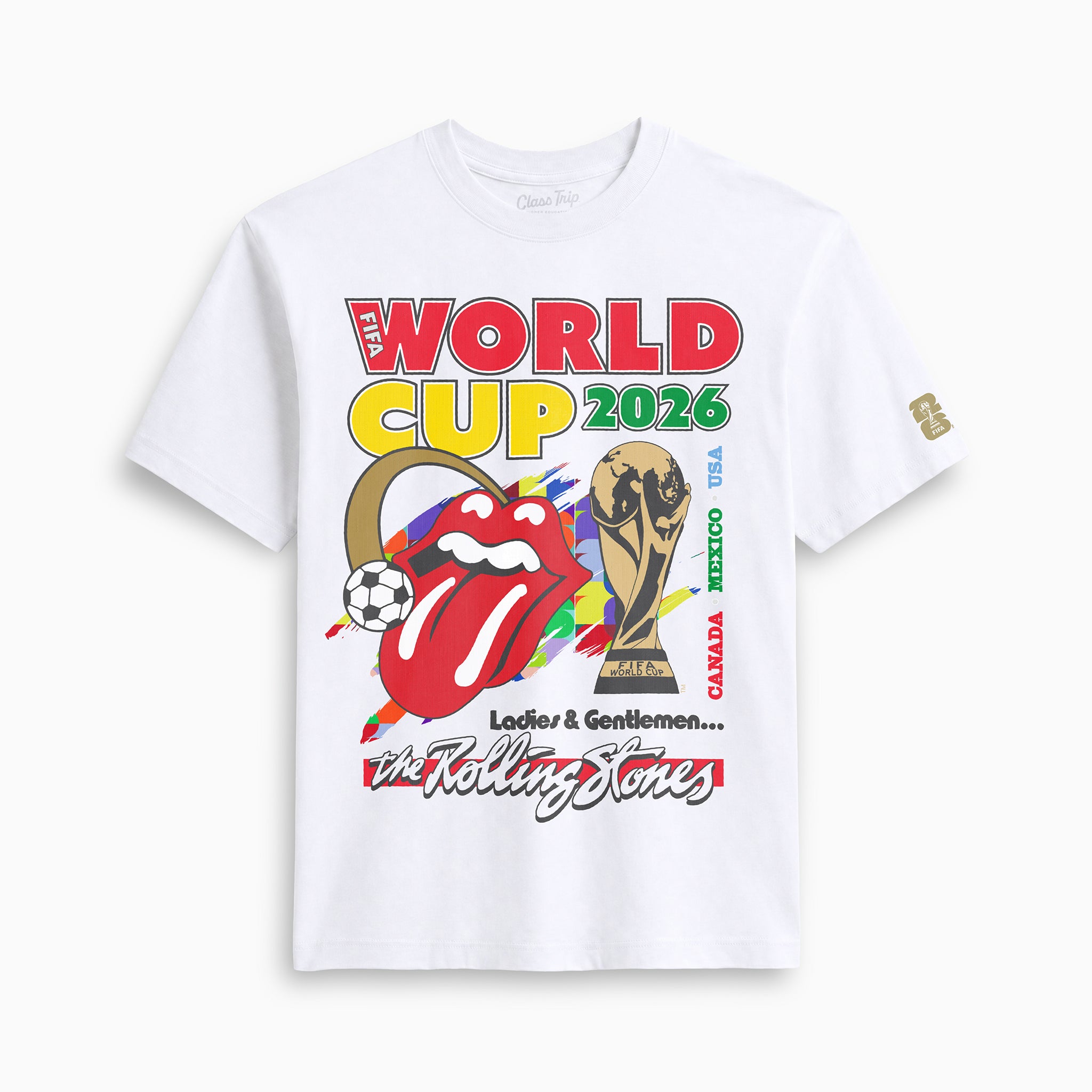THE ROLLING STONES X FIFA WORLD CUP 2026™ CLASSIC MATCHDAY T-SHIRT