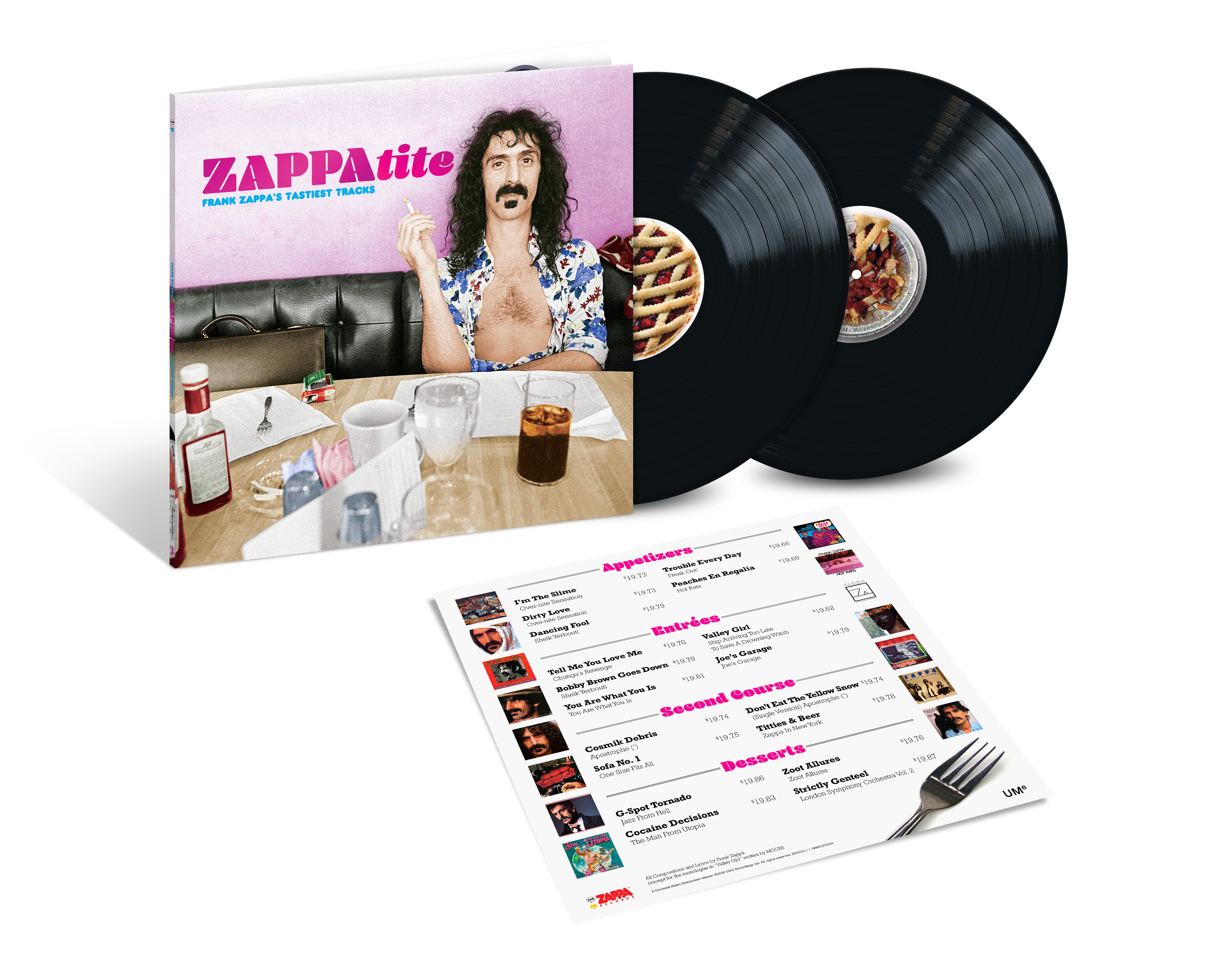 ZAPPATITE: FRANK ZAPPA’S TASTIEST TRACKS